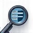 詳細を調べる虫眼鏡の抽象的なアイコン